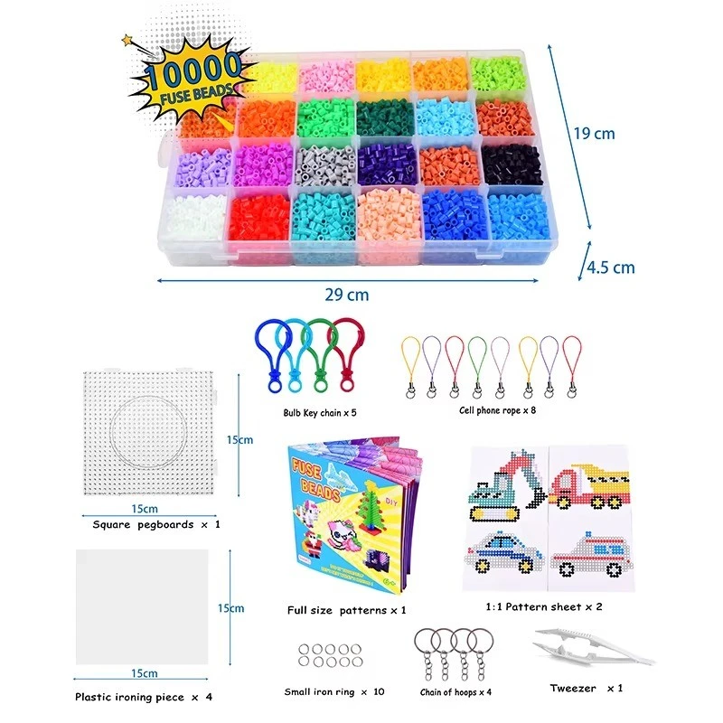 10000PCS Vehicle Themed Fuse Beads Kit suppliers