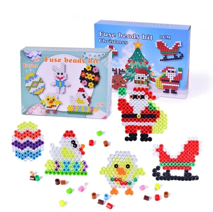 10mm 3d Christmas Perler Bead Kit