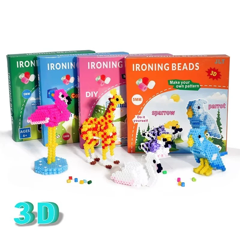 3D Giraffe Fuse Beads Kit high quality