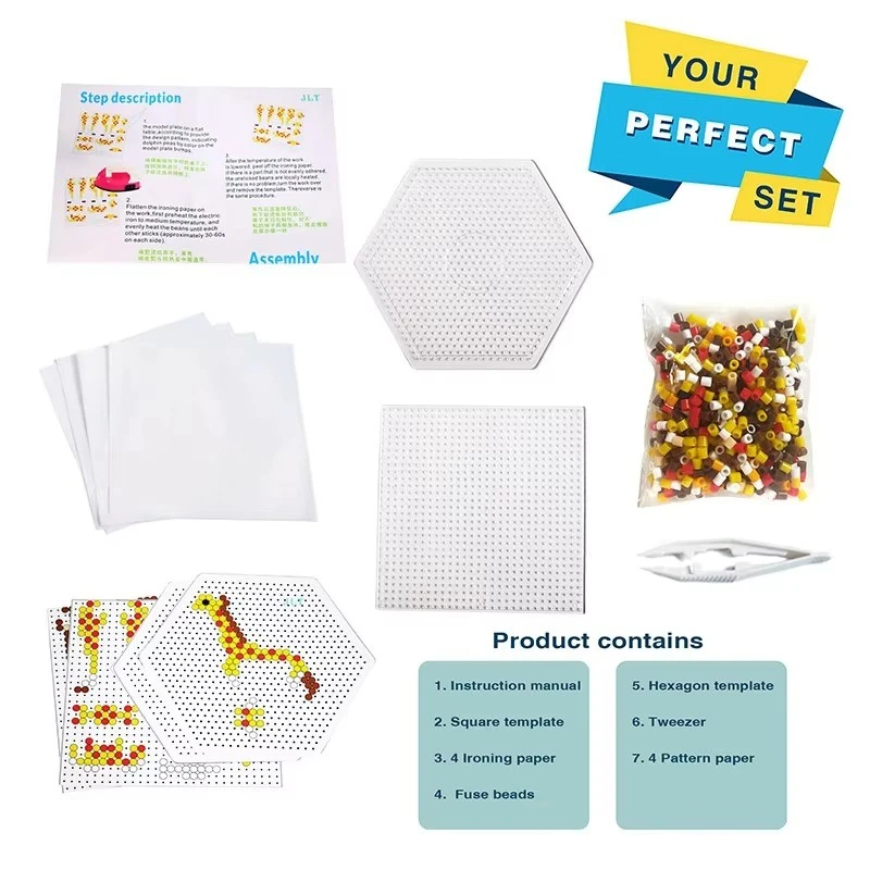 3D Giraffe Fuse Beads Kit best