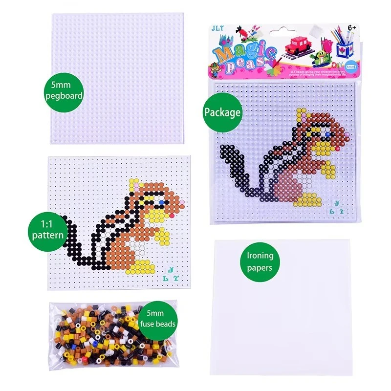 Animal Fuse Beads DIY Craft Kit high quality