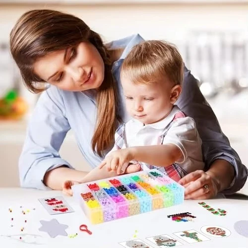 Christmas DIY Ornament Fuse Beads Family Kit factory