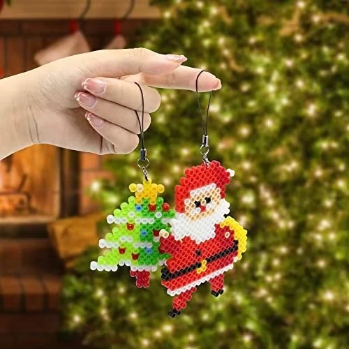 Christmas Pixel Ornament Fuse Beads Kit price