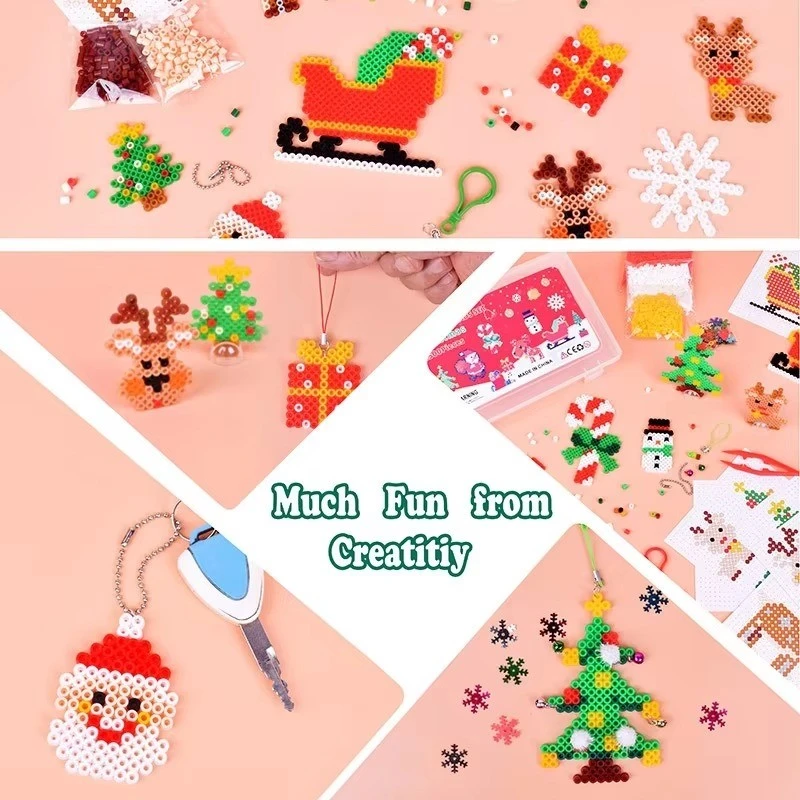 Christmas Fuse Beads Ornament‑Making Kit best