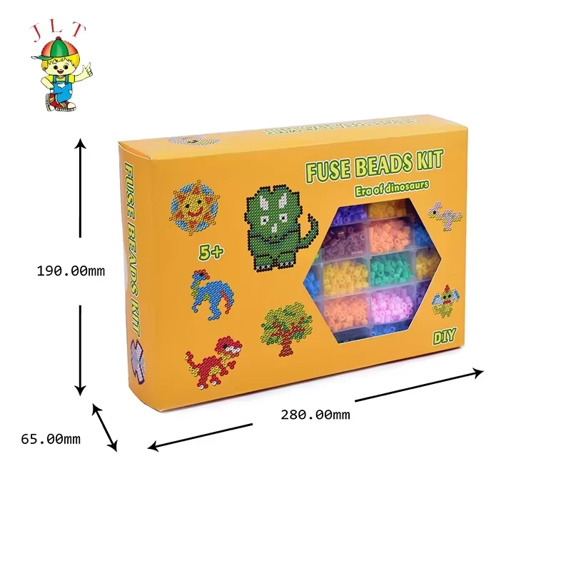 Kids Dinosaur Perler Beads DIY Craft Set factory