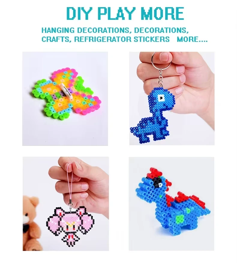Multi-Color Iron Beads Craft Kit price