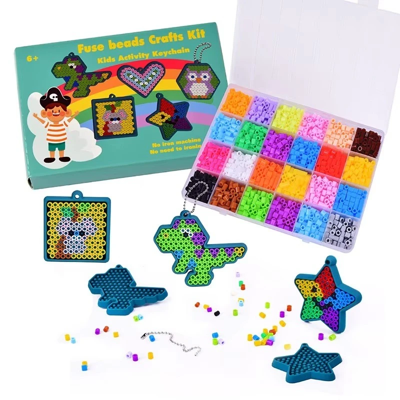 No-Iron Fuse Bead Keychain Set suppliers