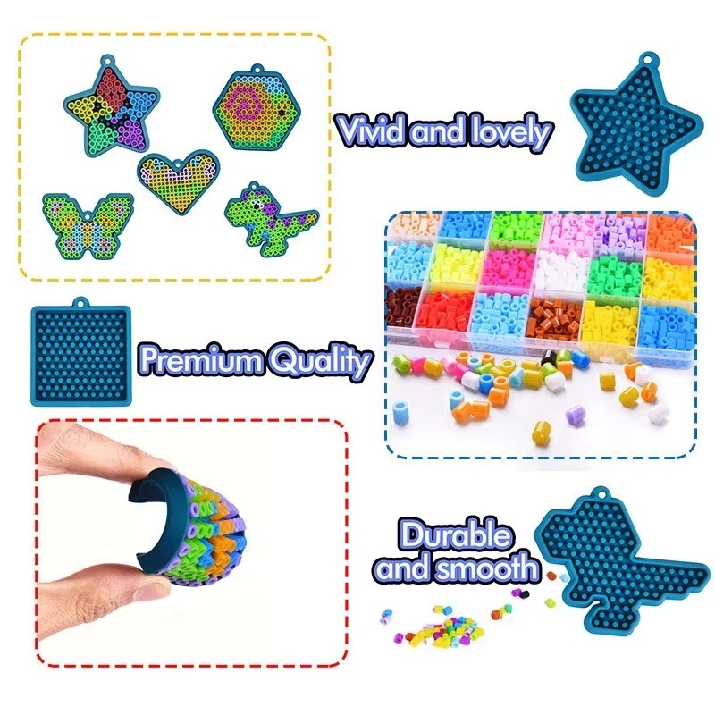 No-Iron Fuse Bead Kit high quality