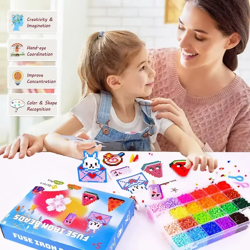 OEM Fuse Beads Kit | 24 Colors Craft Supply factory