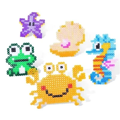 Kawaii-Annimali tal-Baħar Perler Żibeġ Set